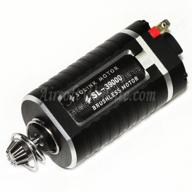 SOLINK SX-1 Advanced Brushless Super High Speed Motor (Short Axle) 11.1V 39000RPM For G36 AK47 AK74 AUG Thompson Series V3 Gearbox AEG Rifles Airsoft