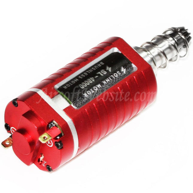SOLINK SX-1 Advanced Brushless Super High Speed Motor (Long Axle) 11.1V 48000RPM For M4 M16 MP5 G3 P90 Series V2 Gearbox AEG Rifles Airsoft