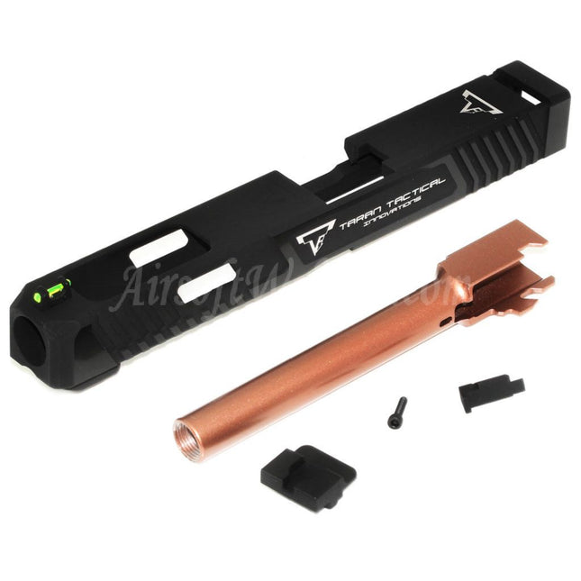 Ensemble de glissières de canon APS EMG TTI CNC Combat Master pour pistolets Elite Force VFC G17 Gen5 GBB Airsoft