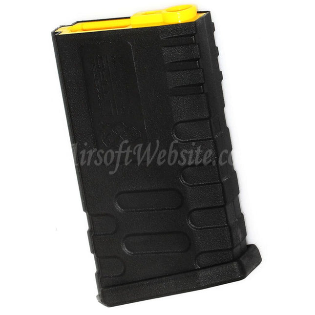 Chargeur APS 190 cartouches polymère M16VN Hi-Cap, noyau coloré pour fusils AEG série M4/M16, Airsoft, noir/jaune