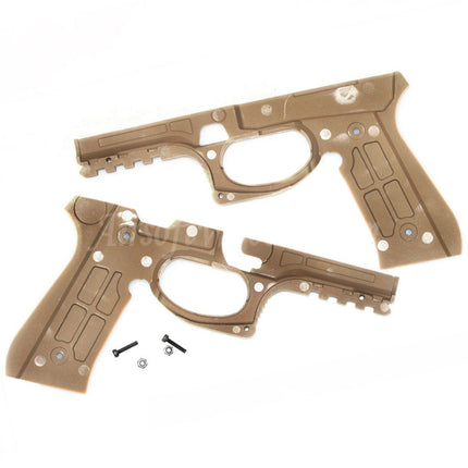 Airsoft Website Plastic Protective Frame Conversion Kit For Tokyo Marui M92F Series GBB Pistols