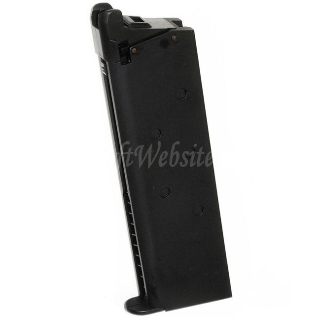 E&C 24rd Gas Magazine For 1911 Series GBB Pistols Airsoft Black