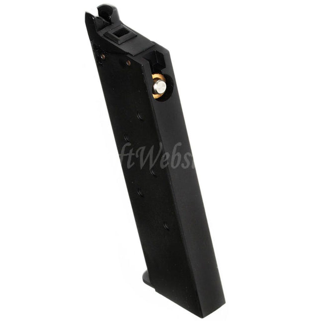 E&C 24rd Gas Magazine For 1911 Series GBB Pistols Airsoft Black