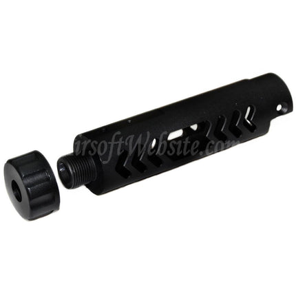 5KU CNC Aluminium Außenlauf Typ-C Für ACTION ARMY AAP-01 GBB Pistolen Airsoft