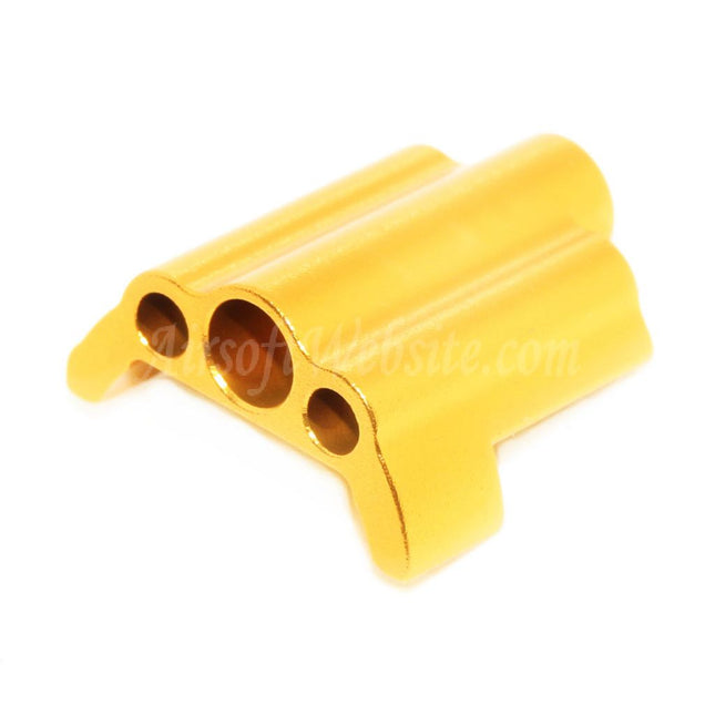 Bloc de buse en aluminium 5KU pour pistolets ACTION ARMY AAP-01 GBB, Airsoft Gold