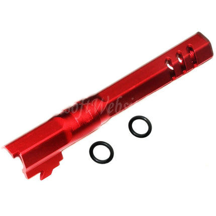 Canon extérieur hexagonal CNC 5KU 5 pouces 123/127 mm + 11 mm CW pour pistolets Armorer Works AW WE-TECH Tokyo Marui Hi-Capa 5.1 GBB Airsoft