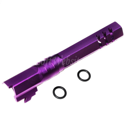 Canon extérieur hexagonal CNC 5KU 5 pouces 123/127 mm + 11 mm CW pour pistolets Armorer Works AW WE-TECH Tokyo Marui Hi-Capa 5.1 GBB Airsoft