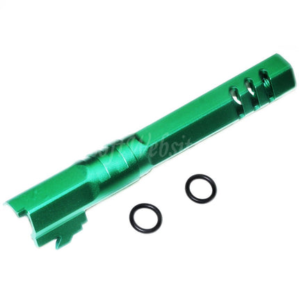 Canon extérieur hexagonal CNC 5KU 5 pouces 123/127 mm + 11 mm CW pour pistolets Armorer Works AW WE-TECH Tokyo Marui Hi-Capa 5.1 GBB Airsoft