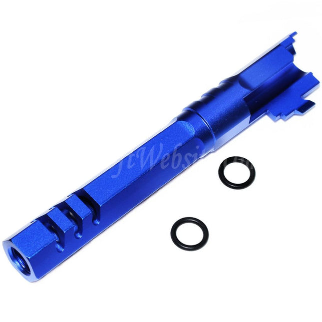 Canon extérieur hexagonal CNC 5KU 5 pouces 123/127 mm + 11 mm CW pour pistolets Armorer Works AW WE-TECH Tokyo Marui Hi-Capa 5.1 GBB Airsoft