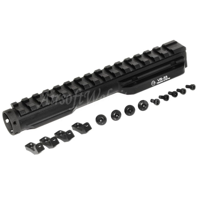 5KU 20mm Picatinny Top Rail VS-33 Gas Tube For LCT GHK CYMA D-Boys Tokyo Marui AK Series AEG GBB Rifles Airsoft