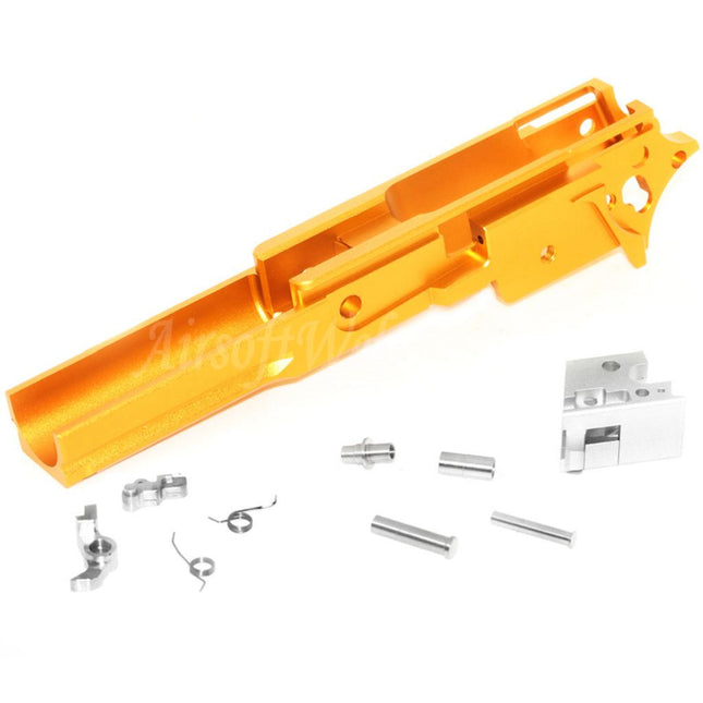 5KU CNC Aluminum Middle Frame Type-3 for Tokyo Marui Hi-Capa Series GBB Pistols Airsoft
