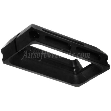 Magwell en aluminium CNC 5KU pour fusils Tokyo Marui M4 M16 série MWS GBB Airsoft noir
