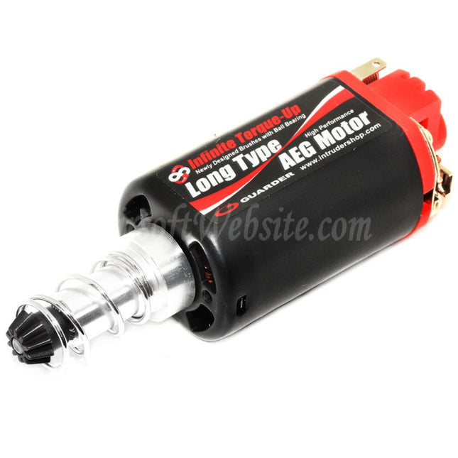 Guarder Infinite Torque-Up Motor Long Axis for P90 MP5 G3 M4 M16 Series AEG Rifles Airsoft