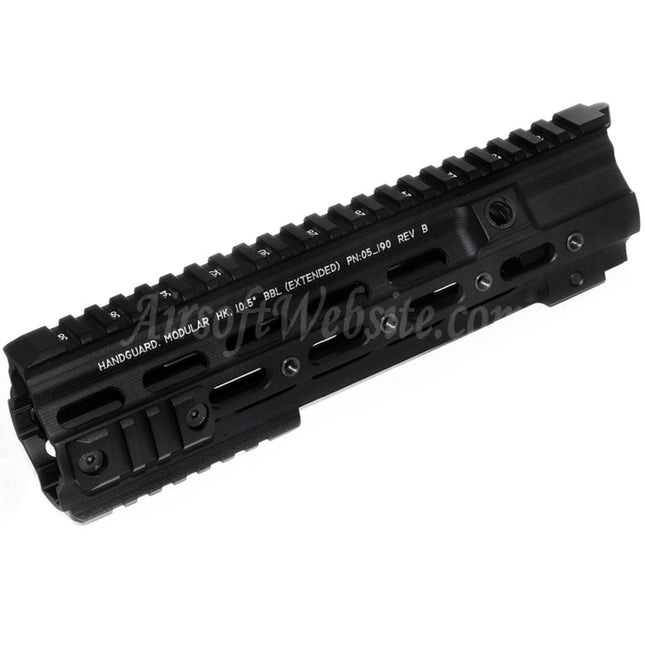 Système de rail de garde-main tactique SMR en aluminium CNC 5KU 245 mm pour fusils VFC Umarex HK416 GBB Airsoft noir