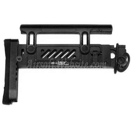 5KU PT-1 Gen2 Multi Position Side Folding Stock for CYMA D-Boys LCT GHK AK Series AEG GBB Rifles Airsoft Black