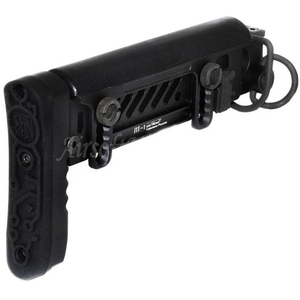 5KU PT-1 Gen2 Multi Position Side Folding Stock for CYMA D-Boys LCT GHK AK Series AEG GBB Rifles Airsoft Black