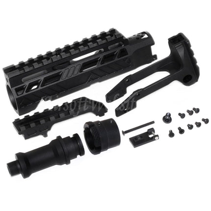 5KU Carbine Rifle Conversion Kit Type-A with M1913 Rail Stock Adaptor For Action Army AAP-01 Series GBB Pistols Airsoft