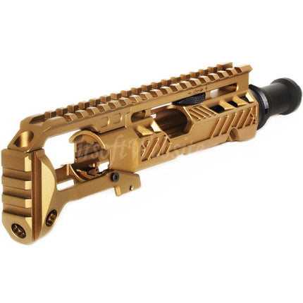 5KU Carbine Rifle Conversion Kit Type-A with M1913 Rail Stock Adaptor For Action Army AAP-01 Series GBB Pistols Airsoft