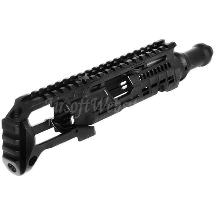 5KU Carbine Rifle Conversion Kit Type-B with M1913 Rail Stock Adaptor For Action Army AAP-01 Series GBB Pistols Airsoft