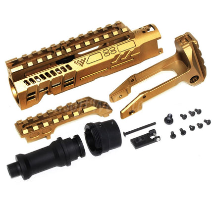 5KU Carbine Rifle Conversion Kit Type-B with M1913 Rail Stock Adaptor For Action Army AAP-01 Series GBB Pistols Airsoft