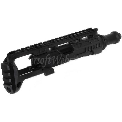 5KU Carbine Rifle Conversion Kit Type-C with M1913 Rail Stock Adaptor For Action Army AAP-01 Series GBB Pistols Airsoft
