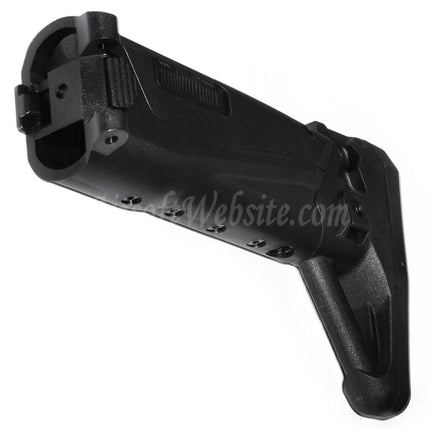 Crosse rétractable latérale pliable CYMA 5 positions pour fusils CYMA Platinum Edition CM103 AK Alfa AEG Airsoft Noir