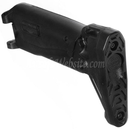 Crosse rétractable latérale pliable CYMA 5 positions pour fusils CYMA Platinum Edition CM103 AK Alfa AEG Airsoft Noir