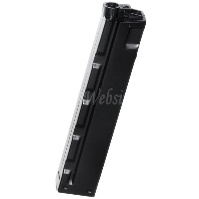 CYMA 260rd Straight Hi-Cap Magazine Old School Style For Classic Army / CYMA / G&P / Golden Eagle / JG / SRC / Tokyo Marui MP5 Series AEG Rifles Airsoft Black