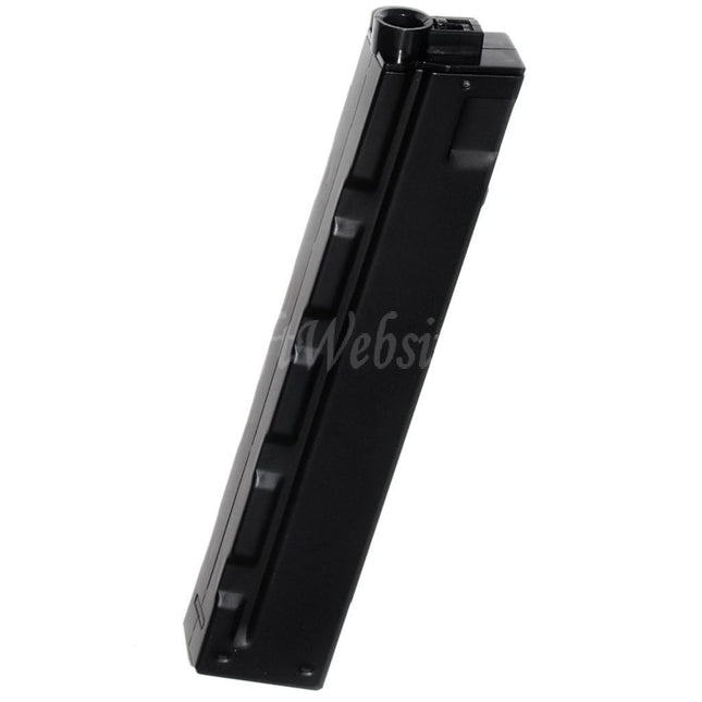 CYMA 110rd Straight Mid-Cap Magazine Old School Style For Classic Army / CYMA / G&P / Golden Eagle / JG / SRC / Tokyo Marui MP5 Series AEG Rifles Airsoft Black