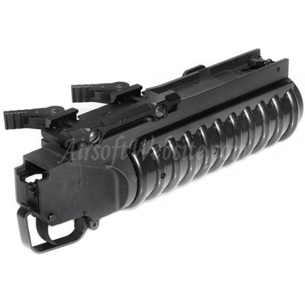 CYMA LMT Style Quick Lock QD M203 40mm Gas Powered Grenade Launcher XS Short Type