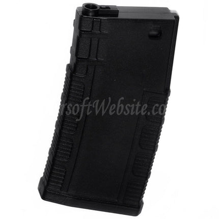 Chargeur CYMA Mid-Cap 130 et 170 coups pour fusils AEG A&amp;K / CYMA / G&amp;P / JG / Golden Eagle / Tokyo Marui SR25 Series, noir