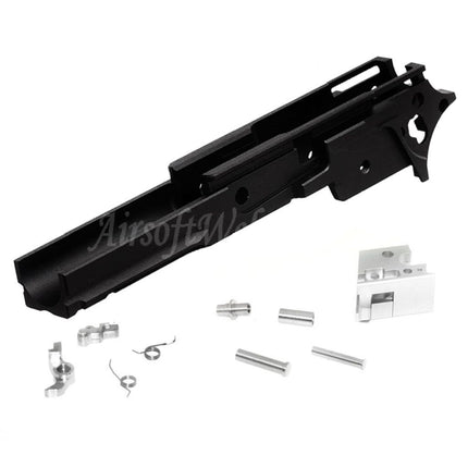 5KU CNC Aluminum Middle Frame Type-4 2011 for Tokyo Marui Hi-Capa Series GBB Pistols Airsoft
