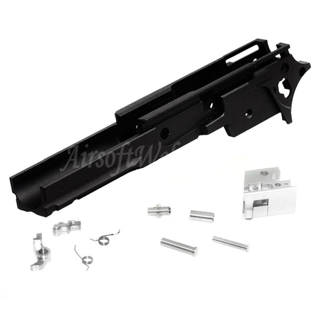 5KU CNC Aluminum Middle Frame Type-4 2011 for Tokyo Marui Hi-Capa Series GBB Pistols Airsoft