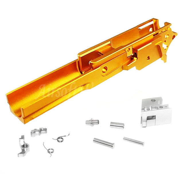 5KU CNC Aluminum Middle Frame Type-4 2011 for Tokyo Marui Hi-Capa Series GBB Pistols Airsoft