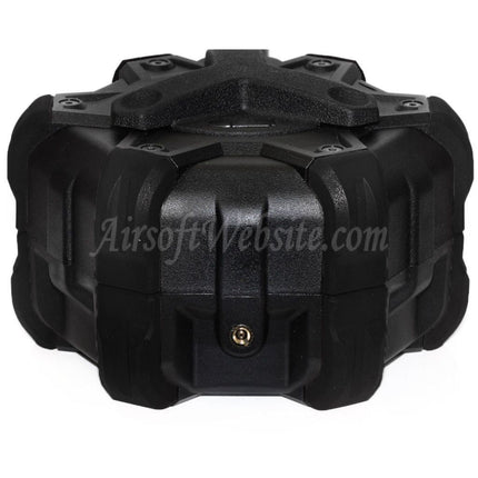 Chargeur à tambour à gaz WE (WE-TECH) 350 cartouches pour pistolets Hi-Capa GBB Airsoft Noir