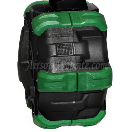 Chargeur à tambour à gaz WE (WE-TECH) 350 cartouches pour pistolets GBB G17, G18C, série G, Airsoft, noir