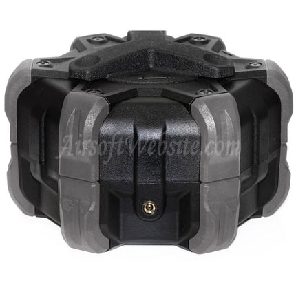 Chargeur à tambour à gaz WE (WE-TECH) 350 cartouches pour pistolets GBB G17, G18C, série G, Airsoft, noir