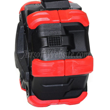 Chargeur à tambour à gaz WE (WE-TECH) 350 cartouches pour pistolets Hi-Capa GBB Airsoft Noir