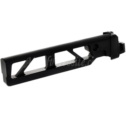 Crosse pliante squelette ST-6 en aluminium 5KU 6 positions avec adaptateur pour fusils AEG GBB E&amp;L AKS74 AK-105 série Airsoft noir