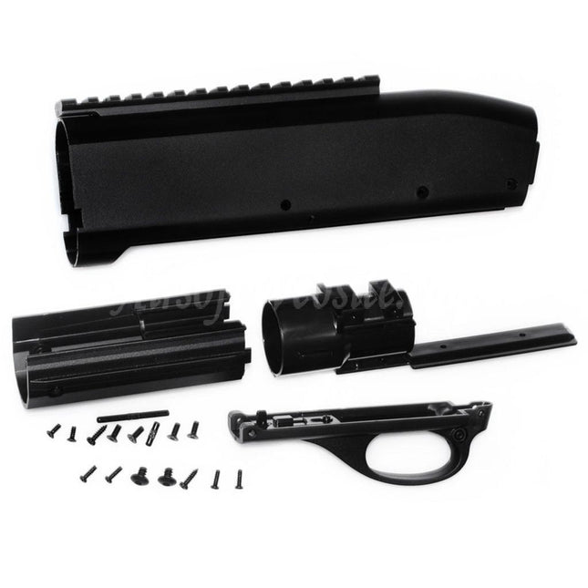 CYMA Original Replacement Polymer Receiver For CYMA M870 Spring Action Shotgun Airsoft Black