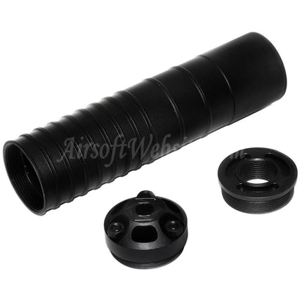 5KU 210mm DTKP Hexagon Mock Suppressor Silencer Type-2 +24mm CW Clockwise Threaded