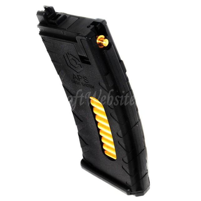 APS 36rd Polymer Gas Magazine For APS Xtreme GBox Series M4 GBB Rifles Airsoft Black