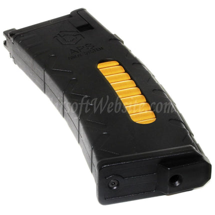 APS 36rd Polymer Gas Magazine For APS Xtreme GBox Series M4 GBB Rifles Airsoft Black