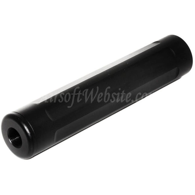 Extension de canon 5KU 157 mm, silencieux factice pour pistolets GBB série AAP-01, action antihoraire -14 mm, noir