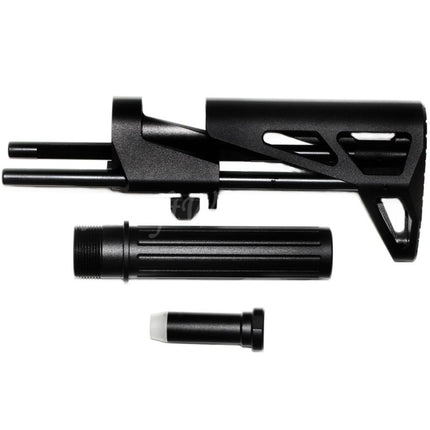 5KU 5-Position MDX Retractable CQB Stock For VFC GHK WA M4 Series GBB Rifles Airsoft Black