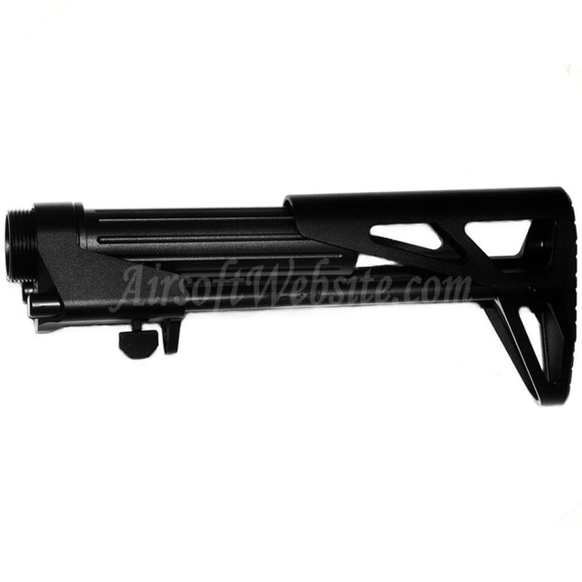 5KU 5-Position MDX Retractable CQB Stock For VFC GHK WA M4 Series GBB Rifles Airsoft Black
