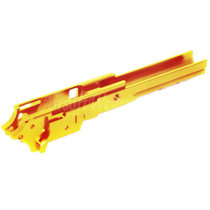 5KU CNC Aluminum Middle Frame Under Rail Version Type-2 For Tokyo Marui Hi-Capa Series GBB Pistols Airsoft