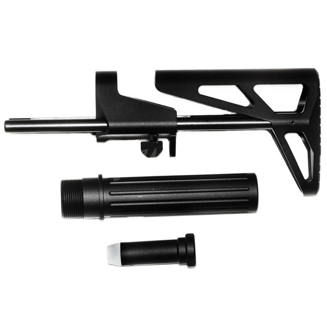5KU 5-Position MDX Retractable CQB Stock For Tokyo Marui MWS M4 Series GBB Rifles Airsoft Black