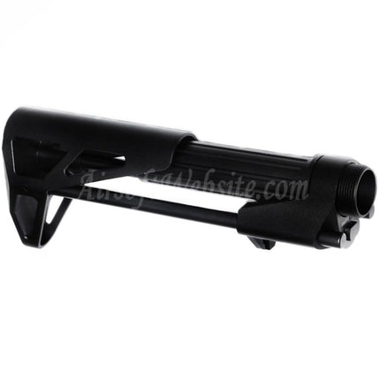 Crosse rétractable CQB 5KU 5 positions MDX pour fusils Tokyo Marui MWS M4 série GBB Airsoft Noir