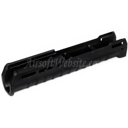 CYMA 297mm Polymer ZHUKOV Style AKM M-LOK Lower Handguard System For CYMA CM077 AK Zhukov Series AEG Rifles Airsoft Black